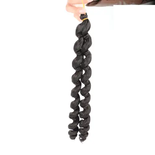 Spring Twist Synthetic Crochet Braiding Hair Extensions Fake