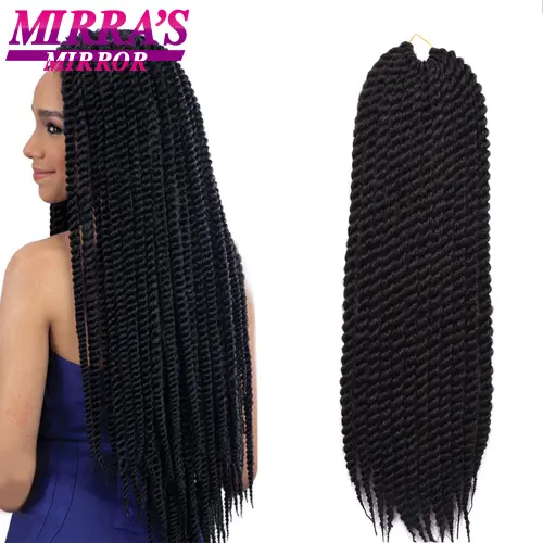 Havana Twist Crochet Hair 12inch 18inch 22inch Big Senegalese
