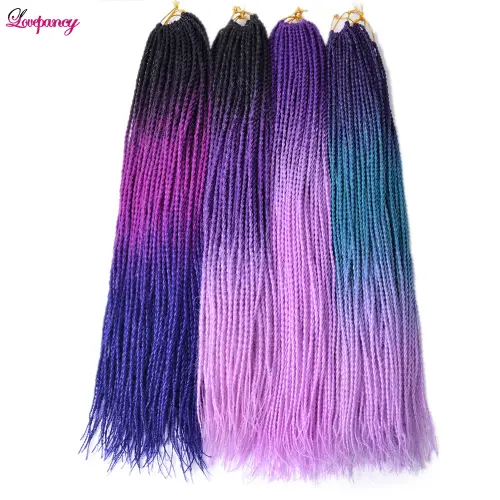 24 Inch Senegalese Twist Crochet Braids Thin Senegal Twists