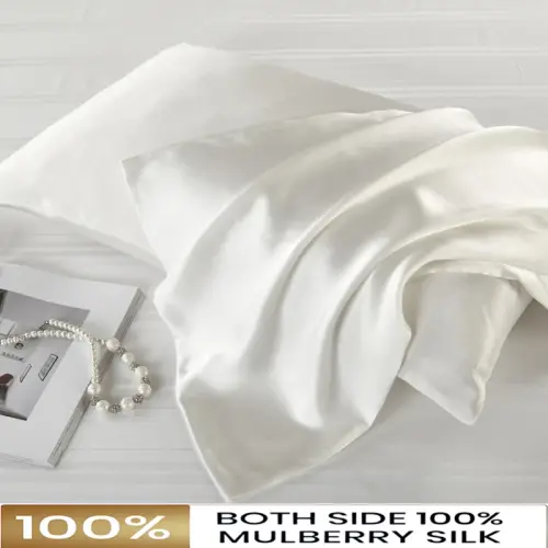 100%Silk Pillowcase Hair Skin, 19 Momme 100% Pure Natural