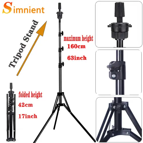 The New Adjustable Wig Stand Mannequin Head Tripod For Canvas