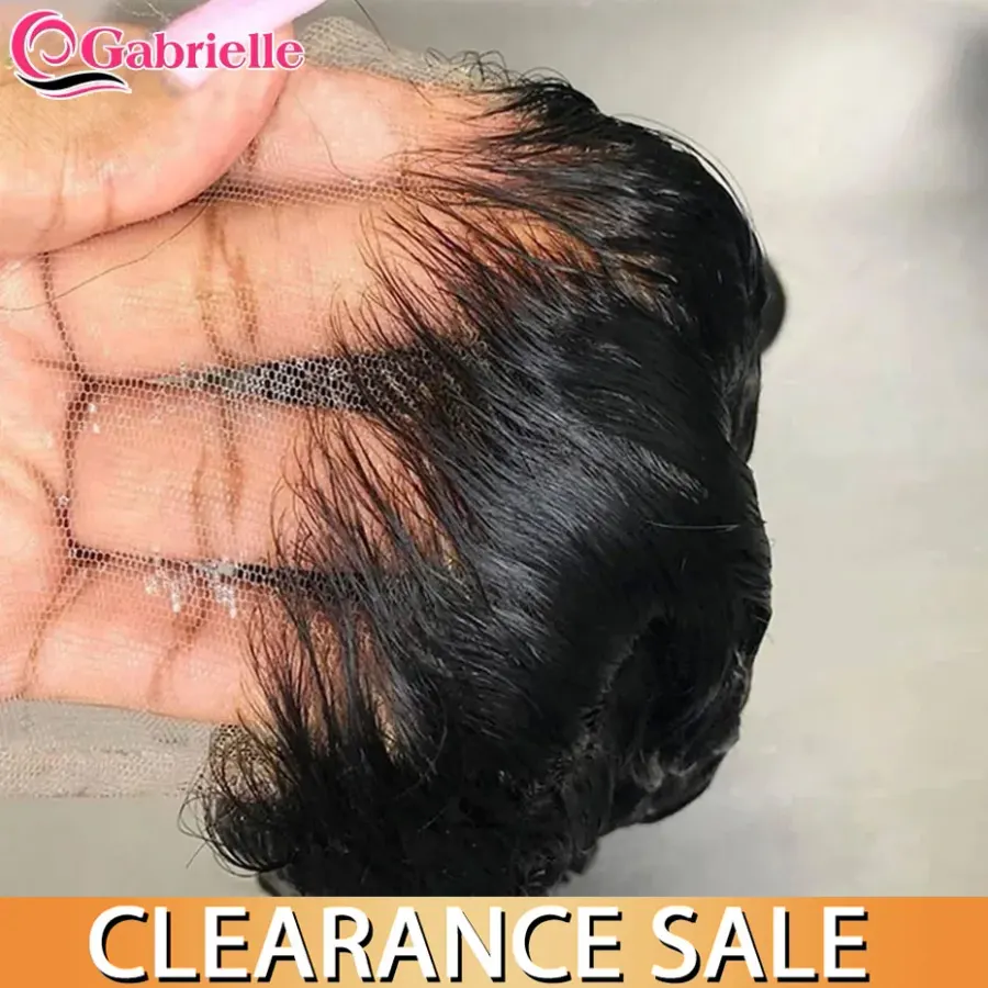 4x4 5x5 HD Lace Closure Straight Human Hair Invisible HD