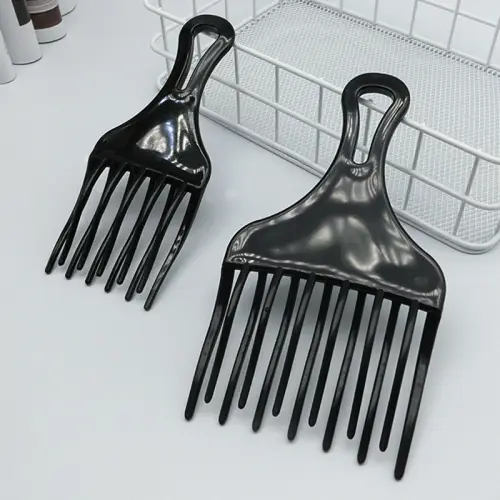 1 pc Afro Comb Wide Teeth Brush Pick Comb Fork Hairbrush