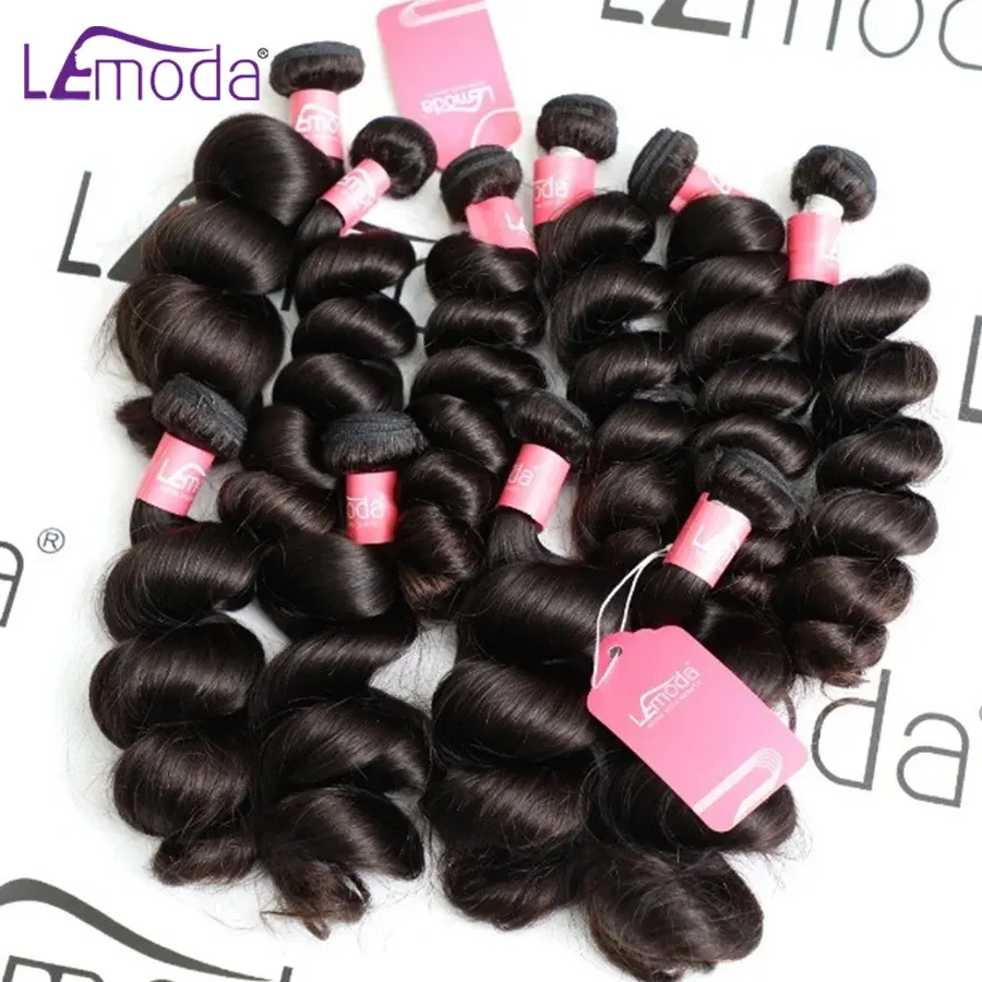 Loose Wave Human Hair Bundles Raw Hair Bundles Brazilian