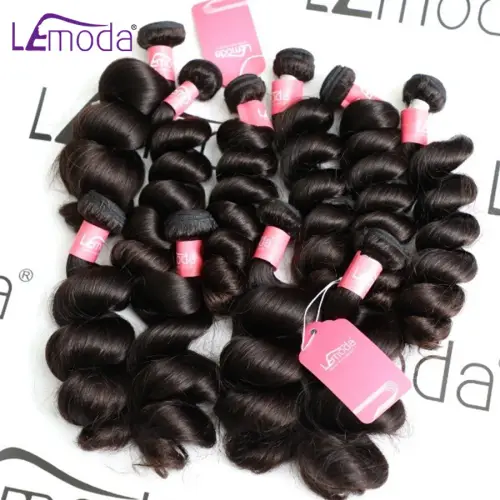 Loose Wave Human Hair Bundles Raw Hair Bundles Brazilian