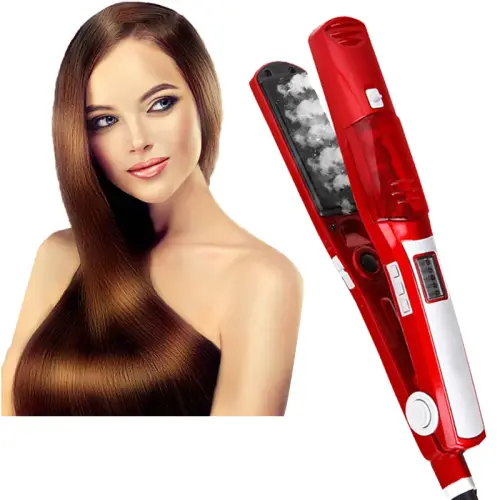 Steam Flat Iron Hair Straightener Professional Hair Curler