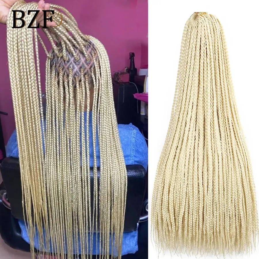 613 Box Braids Crochet Hair 24Inch 3x Braiding Hair