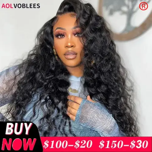 Loose Deep Wave Human Hair Wigs Human Hair Glueless Wig Human