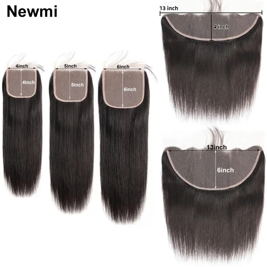 13x6 Lace Frontal Human Hair 4x4 5x5 Lace Closure Human Hair