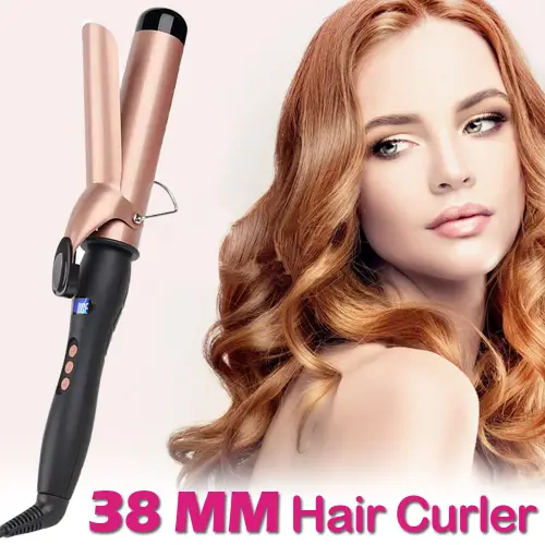 Curling Iron Professional Hair Curler Rechargeable Ceramic