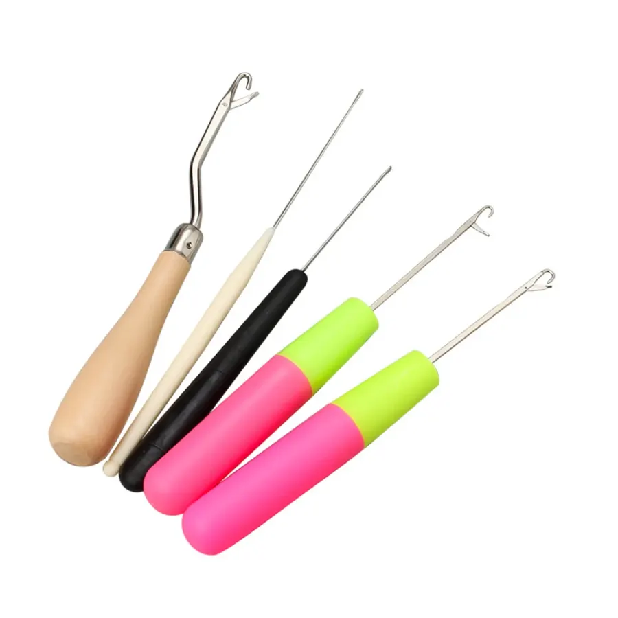 5pcs/Set Crochet Dreadlock Hook Needles Dreadlock Tool
