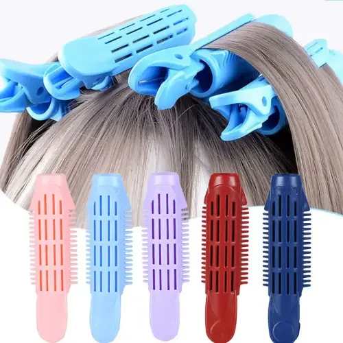 4pcs/set Hair Curler Clips Volumizing Hair Root Clips No