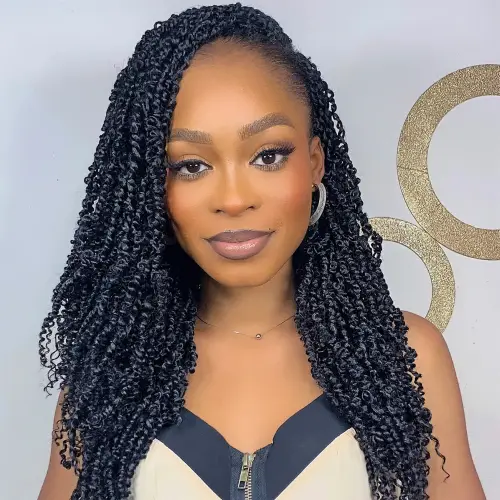 Pre-looped Mini Twist Crochet Hair Bohemian Spring Twists