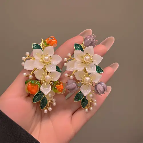 Bridal Flower Hair Clip Headpiece Wedding Hair Accessories