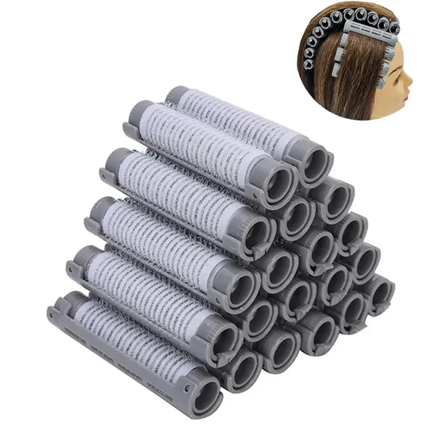 16/20/24 Hair Perm Roll Fluffy Perming Rod Hair Roller Curler