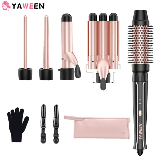Curling Iron 5-in-1 Hair Curler Professional Curling Wand