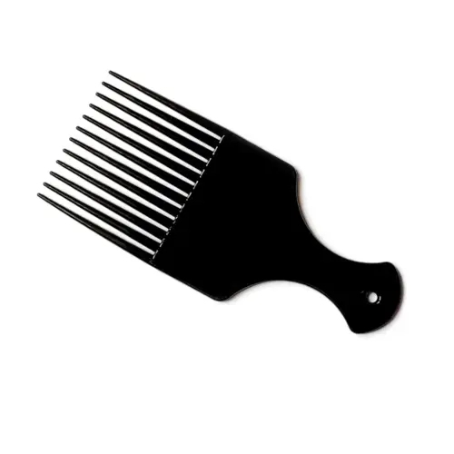 Professional Barber Hair Styling Afro Comb Plastic Handle
