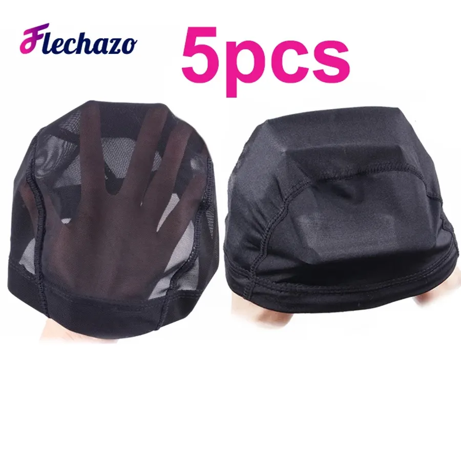 5 Pcs Durable Dome Wig Cap Breathable Mesh Wig Cap for Making