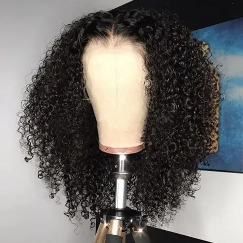 Kinky Curly Wig Human Hair Lace Front Wig Curly Wigs 13x4