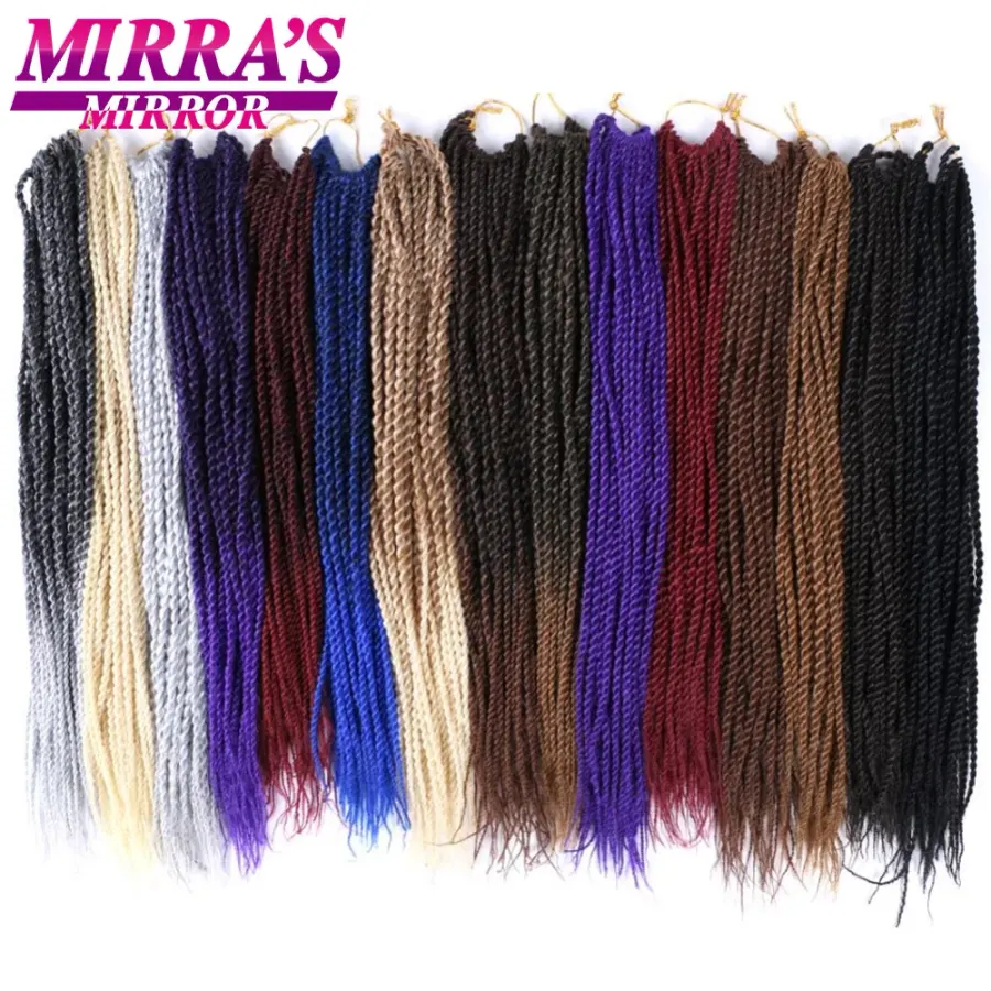 Senegalese Twist Crochet Hair 14/18/22 Inch Synthetic Mini