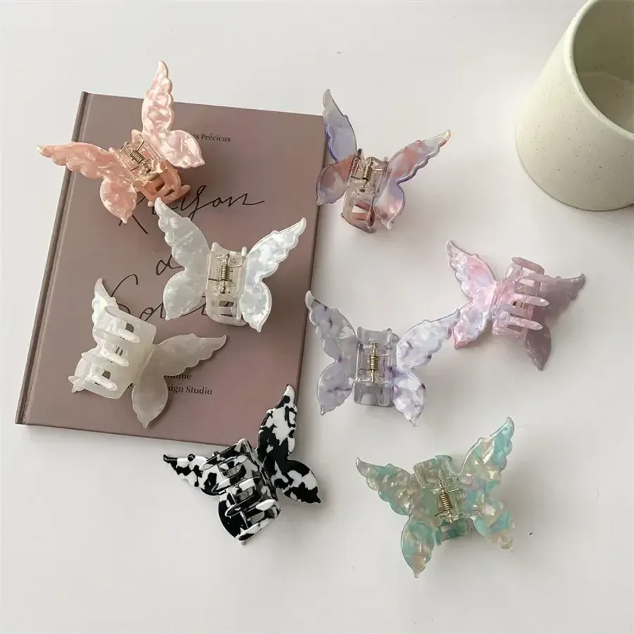 Butterfly Hair Clip Accessories Claw Clip Acetic Hair Bows