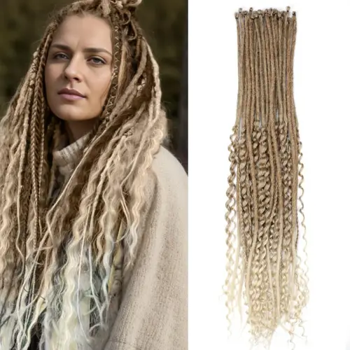 Synthetic 24 Inch 8 Strands/Lot SE Dreadlocs Braids Hair Extensions