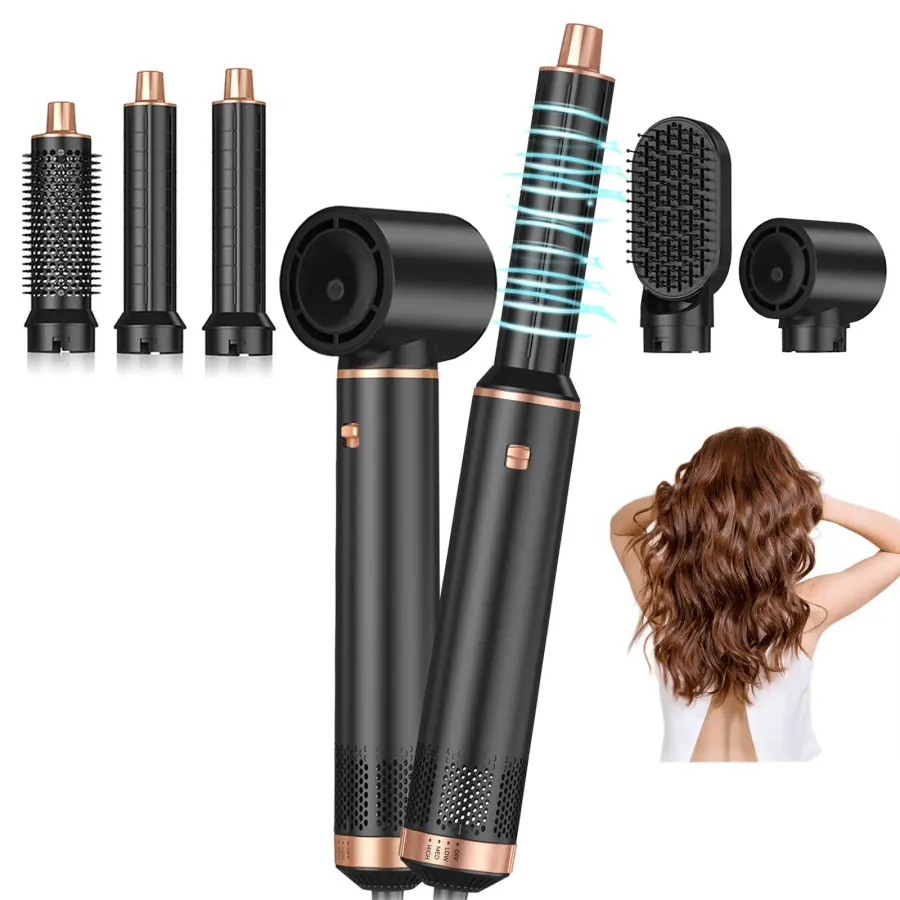 Hair Dryer Brush 5 in 1 Blow Dryer Brush Negative Ionic Hot