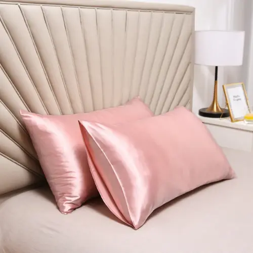 1Pcs Pillowcase Pillow Cover Silky Satin Hair Beauty Pillow