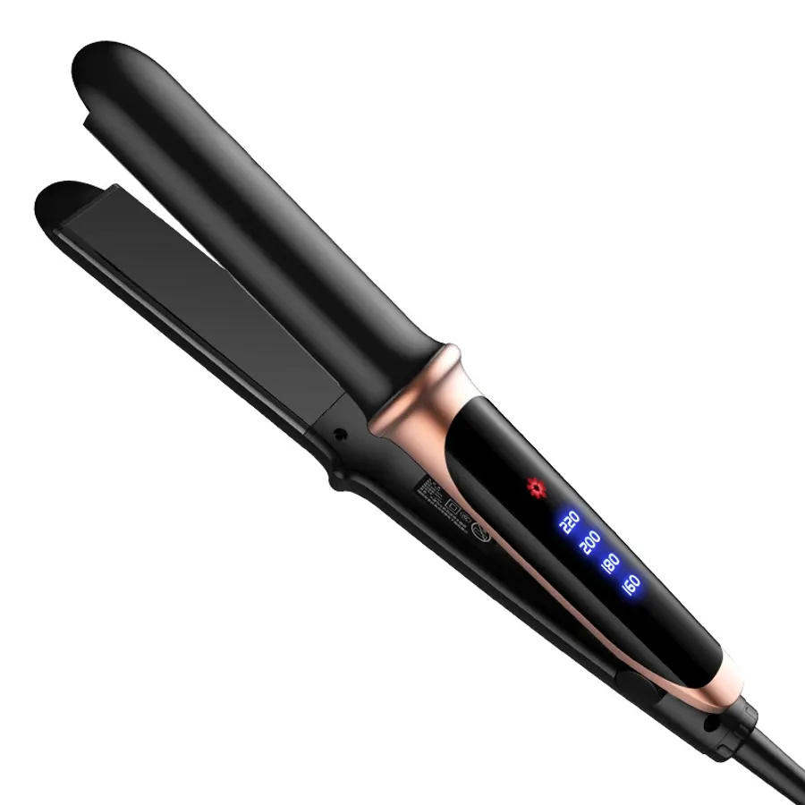 Flat Iron Hair Straightener 2 In 1 Professional Hair
