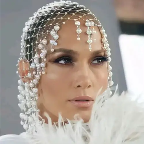 Wedding Pearl Hair Accessories Hair Bands Handmade Out Tassel