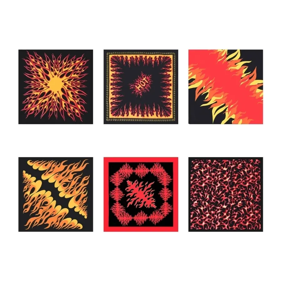 Unisex Hair Scarves Wrap Headwraps Exquisite Head Kerchief