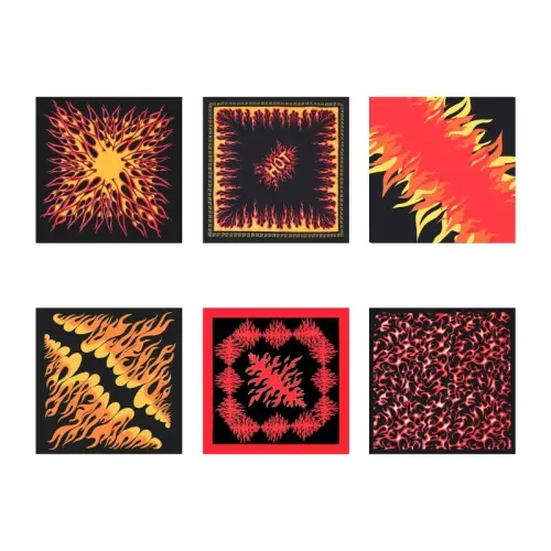 Unisex Hair Scarves Wrap Headwraps Exquisite Head Kerchief