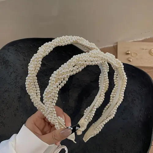 Elegant Pearl Headband Hair Accessories Hairbands Fashion