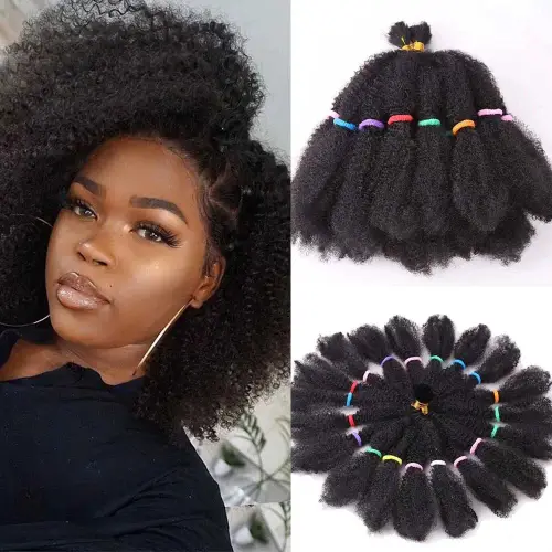 Afro Kinky Hair 12 inch Pre Stretched Afro Kinky Twist Hair