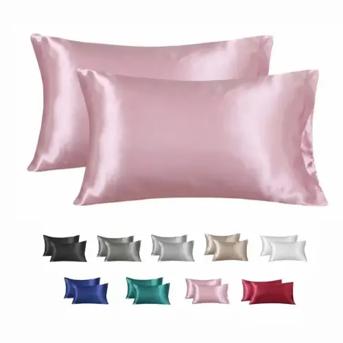 100% Silk Pillowcase Pillow Cover Silky Satin Hair Beauty