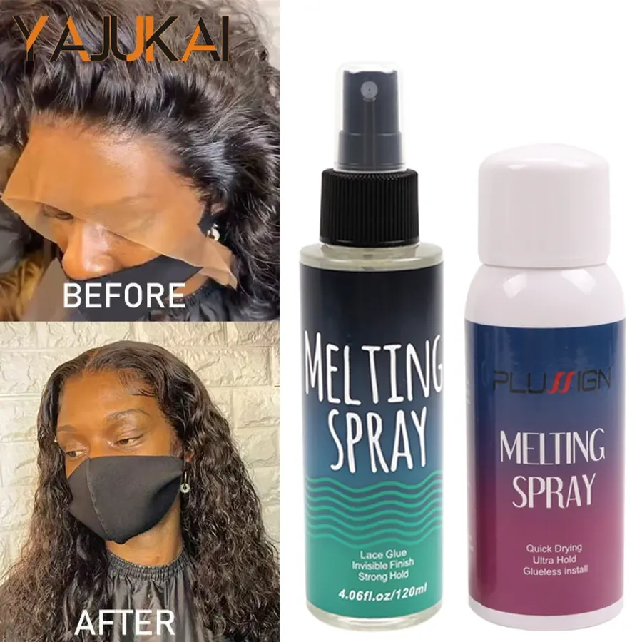 120Ml Lace Melting Spray Seamless Finish Glue Spray Wig