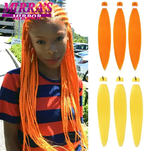 Braiding Hair Pre Stretched Soft Yaki Synthetic Crochet Hair