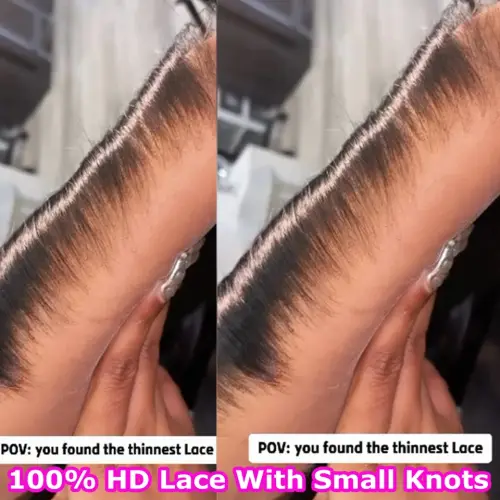 SKINLIKE 13x6 HD Lace Frontal Only Straight Deep Part HD Lace