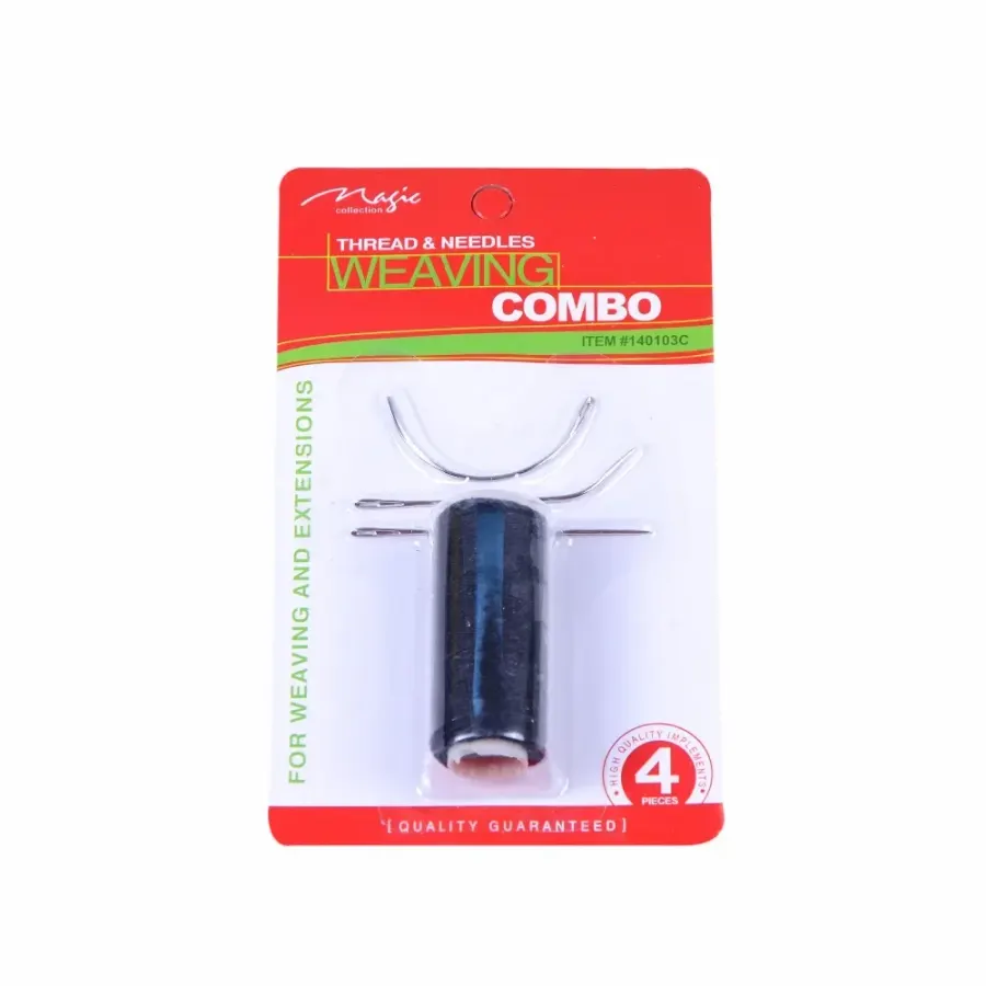 Factory Direct 4Pcs/set Hair Thread and SCurved Hair Needle