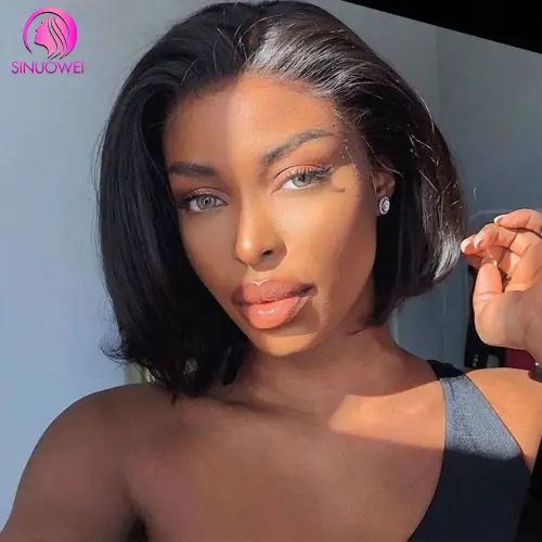 BOB Lace Front Wig Human Hair 4x4 Human Hair Wigs Brazilian