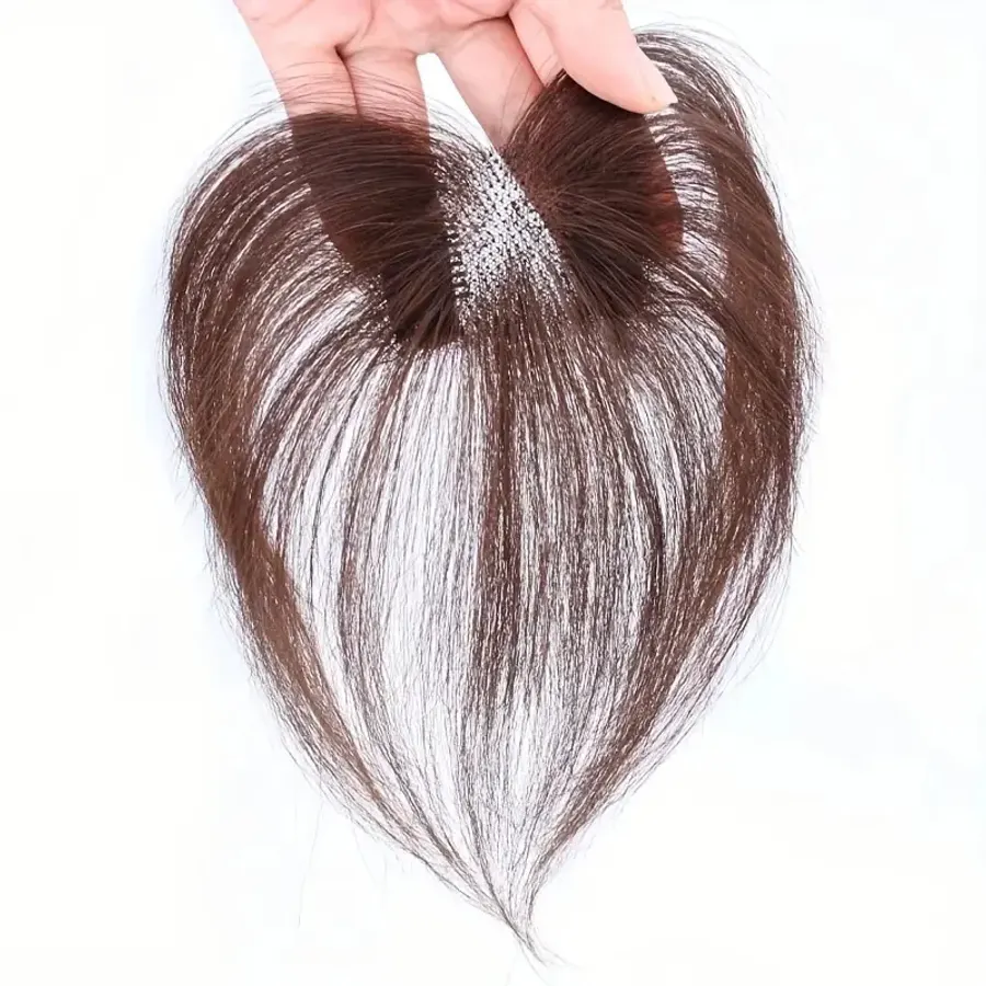 Women'S Wig with Bangs That Adds Volume Made of Real Human