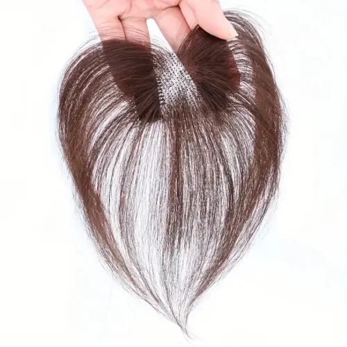 Women'S Wig with Bangs That Adds Volume Made of Real Human