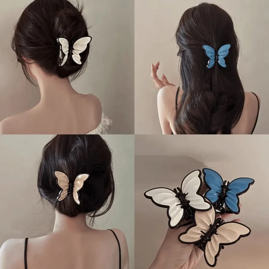 Butterfly Claw Clip Exquisite Charm Sweet Temperament