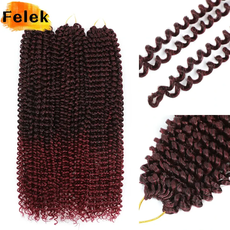 Bohemian Passion Twist Braiding Hair Extension 22 Inch Curly