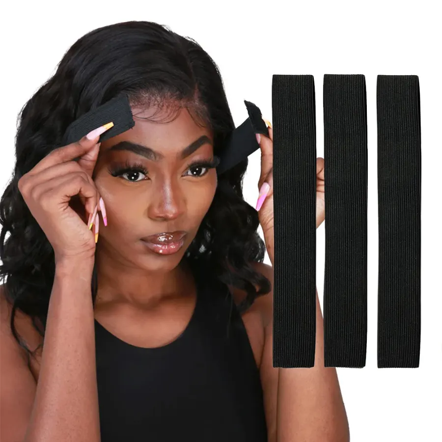 3 Pcs Elastic Band Lace Melting Bands Adjustable Wig