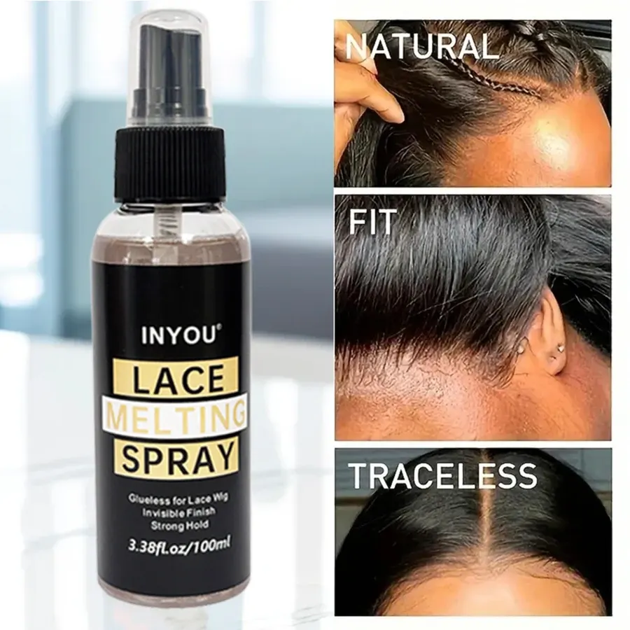 100ML Lace Wig Melting And Holding Spray Strong Natural