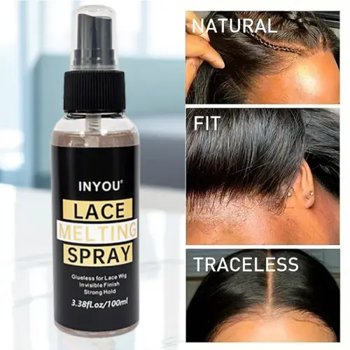100ML Lace Wig Melting And Holding Spray Strong Natural