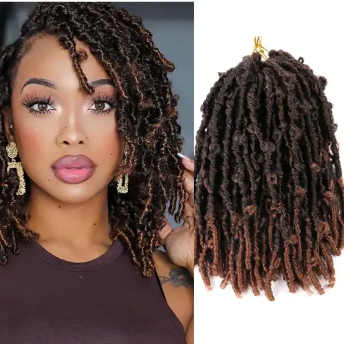 Full Star 14" Butterfly Locs Crochet Braids Distressed Hair