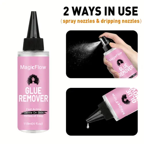 118ml/4fl.oz Lace Wig Glue Remover Spray - Fast Removes