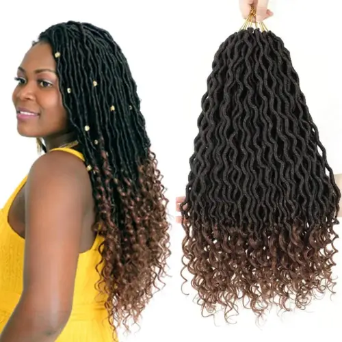 24 Strands Wavy Senegalese Twist Crochet Hair 20 Inch Crochet